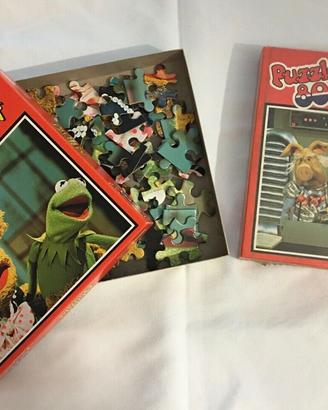 2 PUZZLE 1977 PUZZLER HESTAIR MUPPET SHOW MAIALI