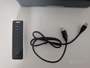 Anker Hub USB 10 Porte 3.0