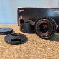 Obbiettivo Panasonic Lumix S 35mm f1.8