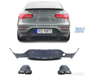 DIFUSORE MERCEDES GLC C253 COUPE 15-19 LOOK AMG GL