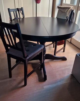 Tavolo ikea INGATORP con 4 sedie 