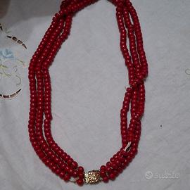 collana corallo