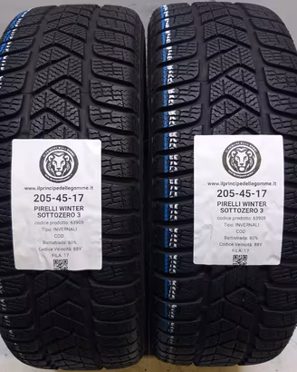 2 GOMME 205 45 17 PIRELLI A63905