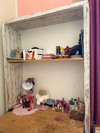 Scrivania rustic chic