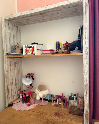 Scrivania rustic chic