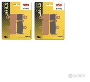 8 Pastiglie freno SBS 839HS Yamaha R1 1000