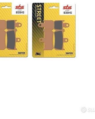 8 Pastiglie freno SBS 839HS Yamaha R1 1000