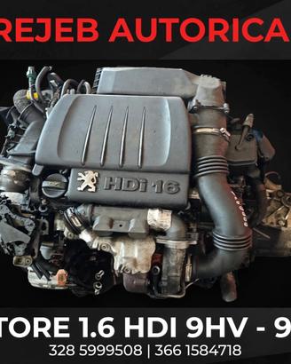 MOTORE PEUGEOT 1.6 HDI-9HV