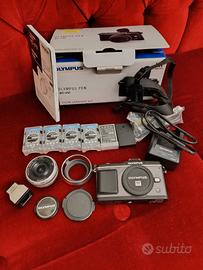 Olympus Pen EP-2+Zuiko 17mm f2,8+ accessori etc