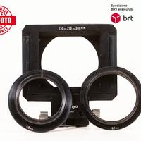 Mamiya 645 Bellows Hood + 150 - 210 - 300 Mask
