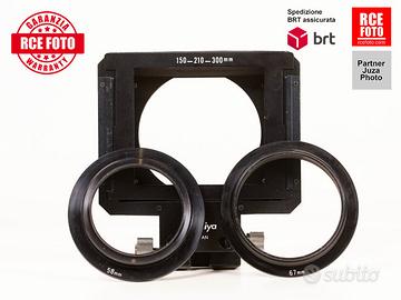 Mamiya 645 Bellows Hood + 150 - 210 - 300 Mask