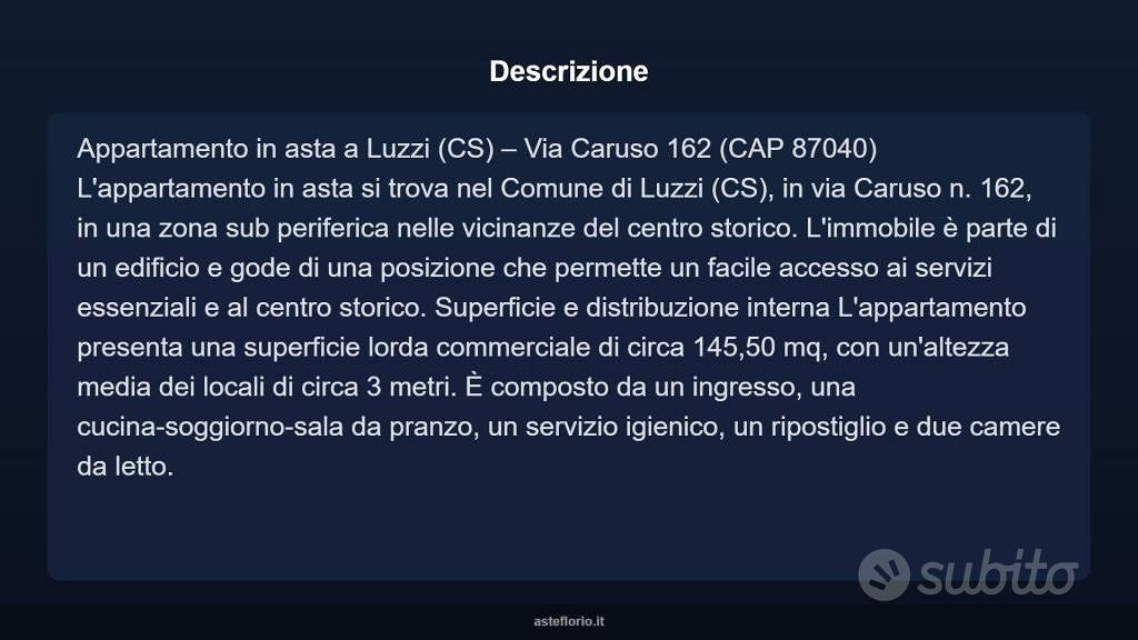 Appartamento – Luzzi, Cosenza - Vista 3