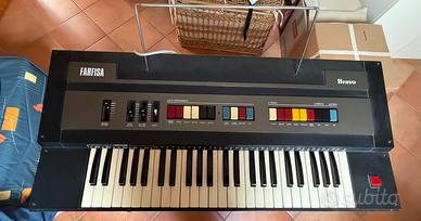 Tastiera Organo Vintage Farfisa Bravo