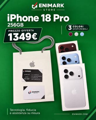 iPhone 18 Pro 256GB Nuovo