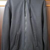 H&M felpa nera taglia  S cappuccio ragazzo/ uomo
