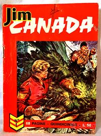 Fumetto JIM CANADA Anno 1 n°1  - Dardo 1965 