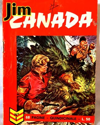 Fumetto JIM CANADA Anno 1 n°1  - Dardo 1965 