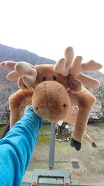Tappeto alce vintage peluche ikea