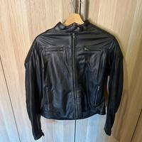 Giubbotto in pelle per moto