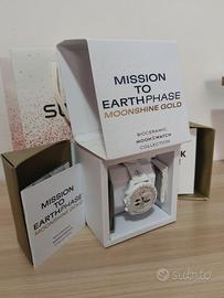 Omega x Swatch moonshine Gold white 