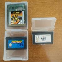 3 Giochi GBA (Mario Kart,Fifa e Tomb Raider)
