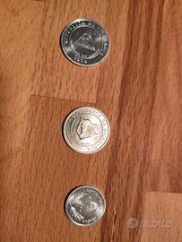 Lotto 3 monete Nicaragua 1974 1974 1987