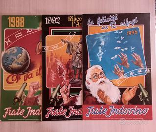3 Calendari Storici Frate Indovino 1988-1992-1996