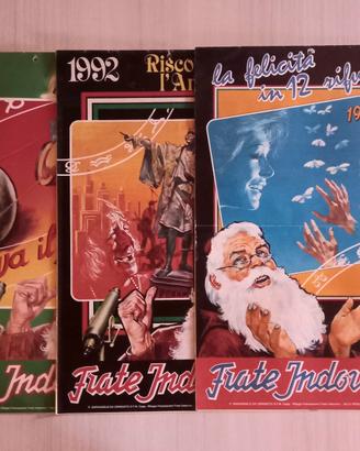 3 Calendari Storici Frate Indovino 1988-1992-1996