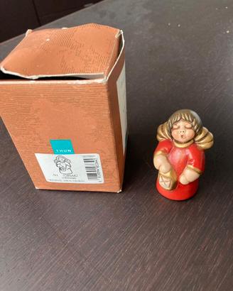 Presepe THUN - Angioletto rosso con lanterna