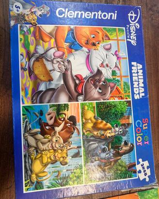 Set 3 puzzle Disney - 48 pz-  3/5 anni