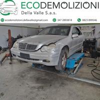 RICAMBI MERCEDES CLASSE C 2005 2.1 DIESEL 105KW