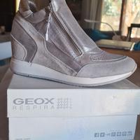Sneakers GEOX pelle con rialzo interno