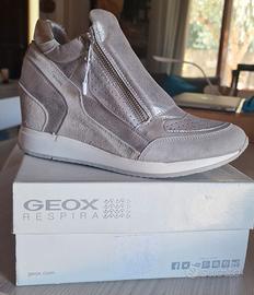 Sneakers GEOX pelle con rialzo interno