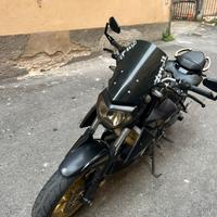 Yamaha mt07 - midnight gold