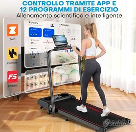 tapis roulant tappeto  vannect 5 in 1 ripieghevole
