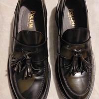 Mocassino Pollini con nappine camouflage