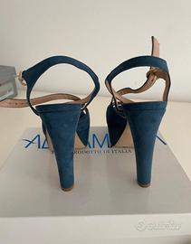 Sandali blu ottanio nuovi tg 37