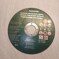  4 dischi di vendi a taglio metallo Parkside 