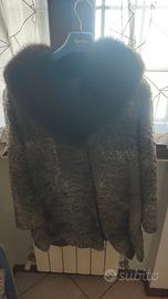 cappotto di vera pelliccia 