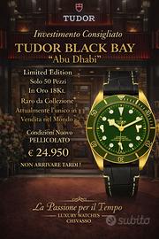 TUDOR BLACK BAY “ABU DHABI” Limited Edition 50 Pz.