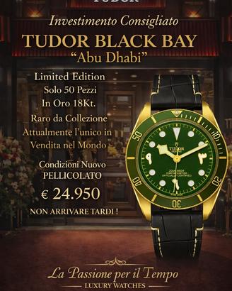 TUDOR BLACK BAY “ABU DHABI” Limited Edition 50 Pz.