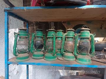 6 lampade ad olio