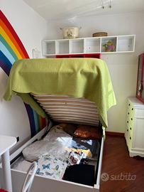 Letto e materasso 1 piazza e mezzo