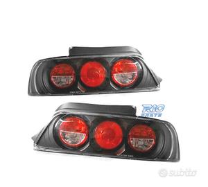 FARI POSTERIORI PER HONDA PRELUDE 97-01 NERO LOOK 