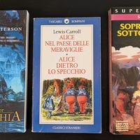 3 libri per ragazzi - Alice - Tarabithia