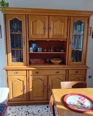 credenza in rovere l