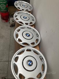 Cerchi in acciaio e copri cerchi originali BMW E36