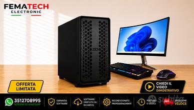 PC Fisso Pc Quadcore i7 4 Octa-Core SSD 480GB Win1