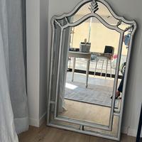Specchio barocco argento