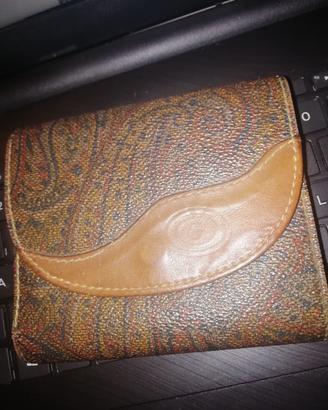 portafoglio donna etro in pelle di vitello 